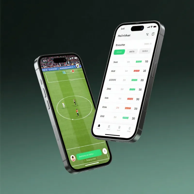 欧冠移动端应用展示