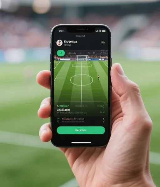 欧冠直播App界面展示